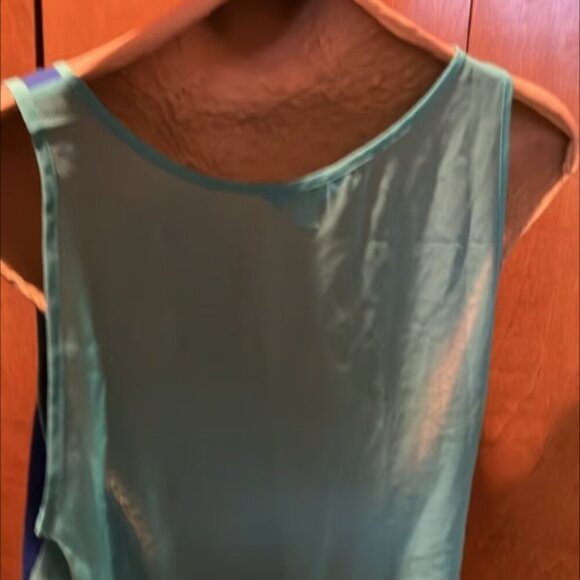 L’amour Nanette Lapore I’m Kind of a Mermaid Tank Top Size Medium NEW NWOT - Picture 2 of 6